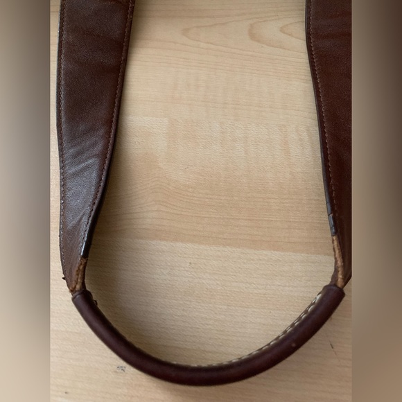 Coach Brown Signature Vintage Tote Bag With Side Pockets - Picture 9 of 12